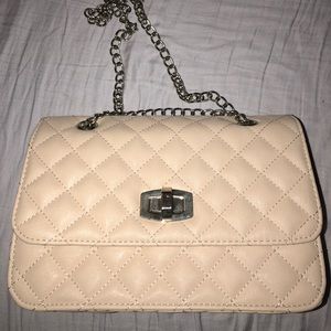 Elegant Large Express Nude Crossbody Purse👜